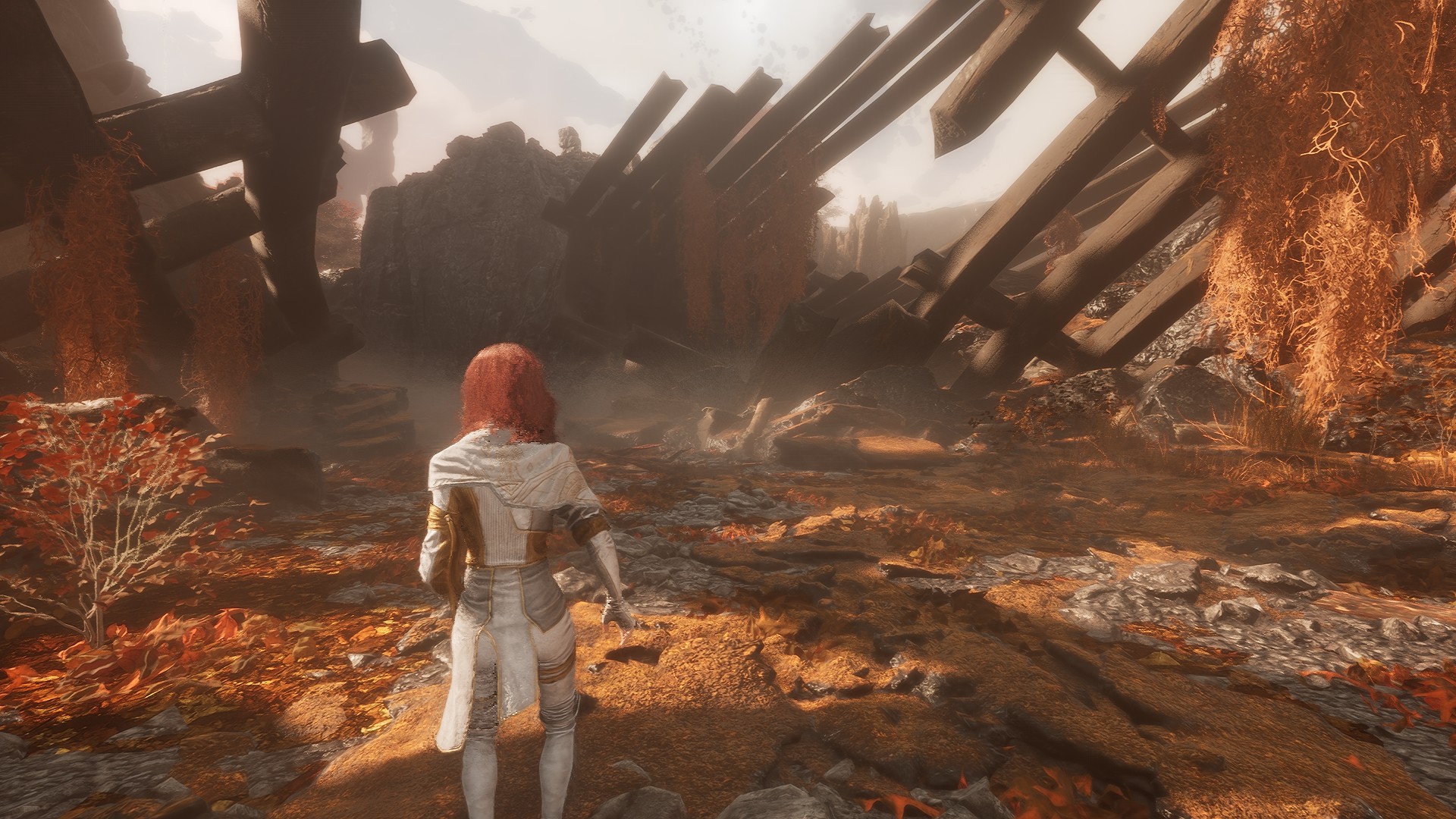 Some ruins in the Falling Leaves area